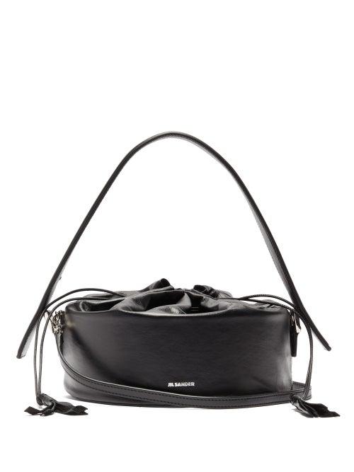 Matchesfashion.com Jil Sander - Drum Leather Bag - Womens - Black