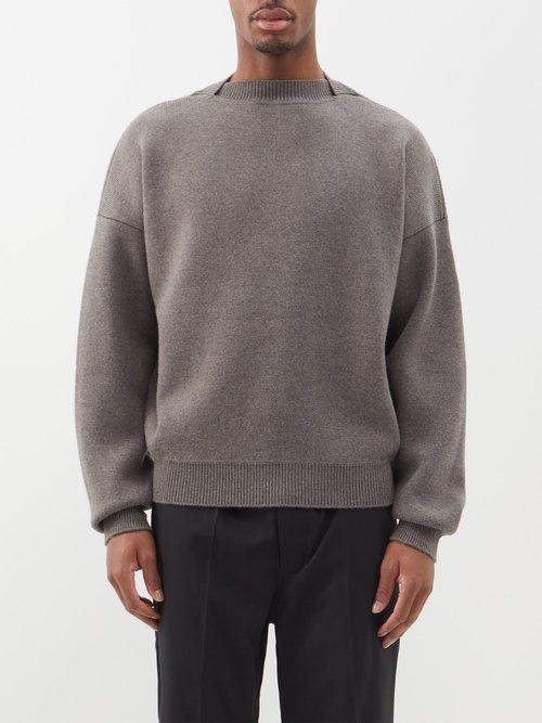 Fear Of God - Eternal Wool Sweater - Mens - Dark Grey