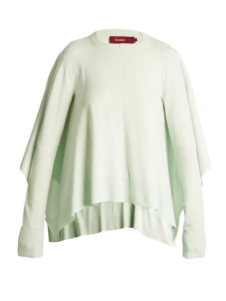 Sies Marjan Marnie Cape-back Wool Sweater