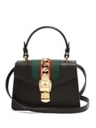 Gucci Sylvie Mini Leather Shoulder Bag