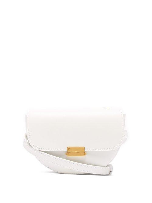 Matchesfashion.com Wandler - Anna Leather Belt Bag - Womens - White