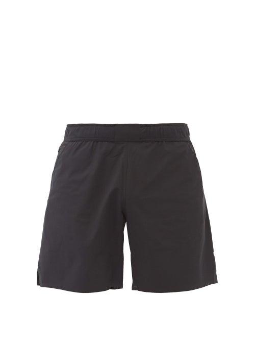 Matchesfashion.com Reigning Champ - Training Logo-print Shell Shorts - Mens - Black