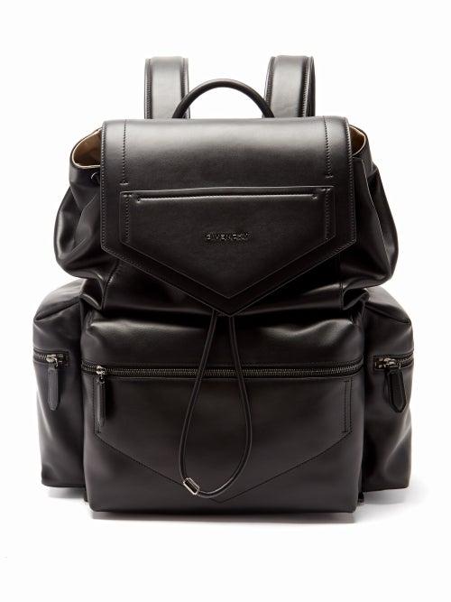 Matchesfashion.com Givenchy - Antigona Leather Backpack - Mens - Black