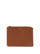 Matchesfashion.com Acne Studios - Malachite Small Leather Pouch - Womens - Tan
