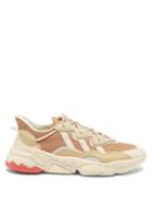 Adidas - Ozweego Suede And Mesh Trainers - Mens - Brown Multi