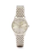 Gucci - G-timeless Stainless-steel Watch - Womens - Silver