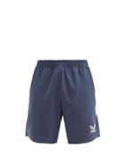 Matchesfashion.com Castore - Amc Logo-print Technical-jersey Shorts - Mens - Navy