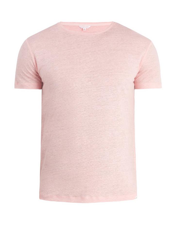 Orlebar Brown Crew-neck Linen-jersey T-shirt
