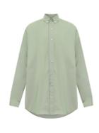 Matchesfashion.com Sies Marjan - Anderson Reflective Shell Shirt - Mens - Green