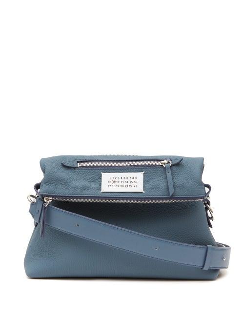 Maison Margiela - 5ac Leather Handbag - Mens - Blue