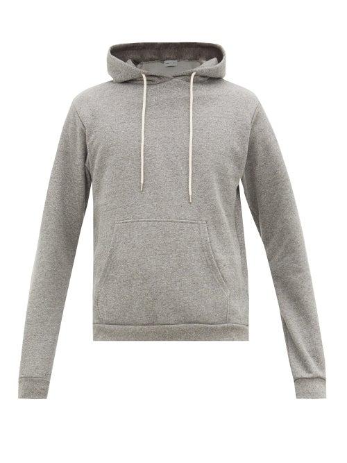 Matchesfashion.com John Elliott - Beach Loopback Cotton-jersey Hooded Sweatshirt - Mens - Dark Grey