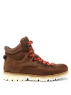 Matchesfashion.com Sorel - Atlis&trade; Axe Leather And Nylon Hiking Boots - Mens - Dark Brown