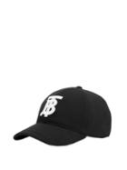 Matchesfashion.com Burberry - Logo-embroidered Canvas Baseball Cap - Mens - Black