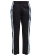 Wales Bonner Checked-seam Track Pants