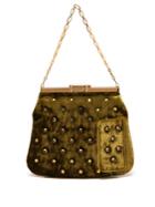 Bienen-davis 4am Crystal-embellished Velvet Clutch