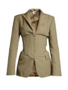 Stella Mccartney Peak-lapel Corset-panel Jacket
