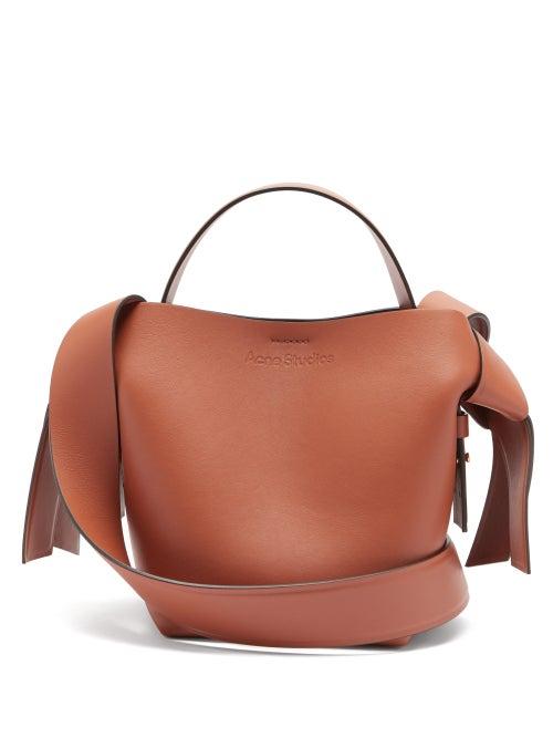 Matchesfashion.com Acne Studios - Musubi Mini Leather Cross-body Bag - Womens - Tan
