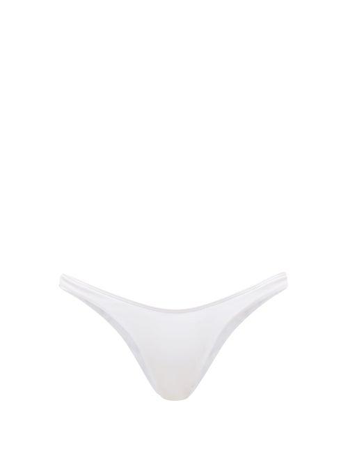 Matchesfashion.com Dos Gardenias - Rio High-cut Bikini Briefs - Womens - White