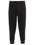 Matchesfashion.com Neil Barrett - Logo-print Cotton-blend Track Pants - Mens - Black