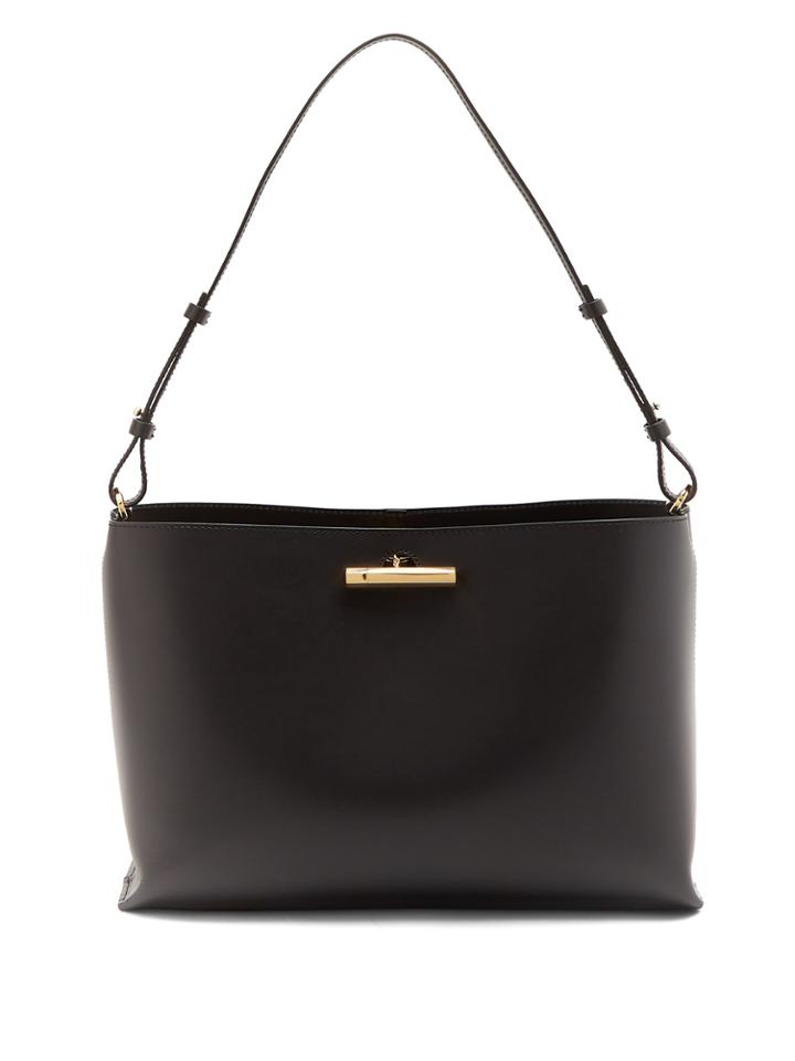 Sophie Hulme Pinch Medium Leather Shoulder Bag