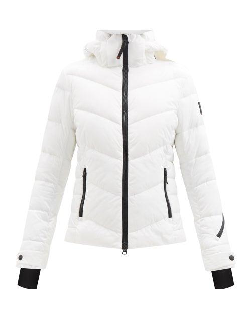 Bogner Fire+ice - Sally Hooded Recycled-shell Ski Jacket - Womens - White