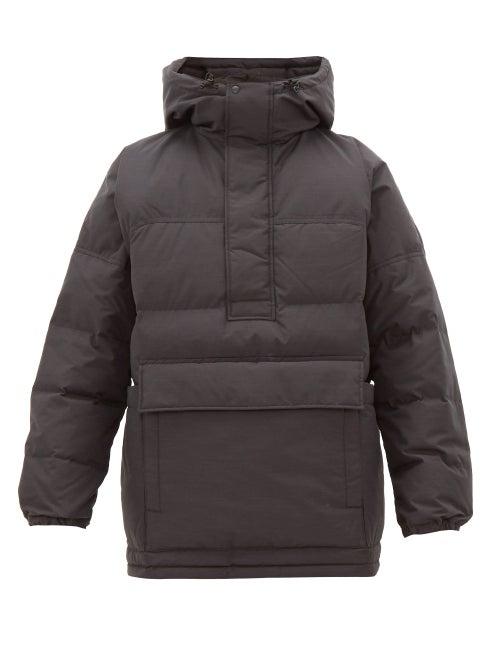 Matchesfashion.com Snow Peak - Pullover Down Filled Technical Hooded Coat - Mens - Black