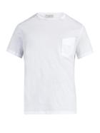 Matchesfashion.com Officine Gnrale - Crew Neck Cotton T Shirt - Mens - White