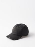 Valentino Garavani - Rockstud Nylon Baseball Cap - Mens - Black