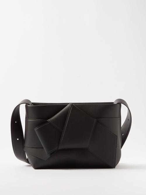 Acne Studios - Musubi Small Leather Shoulder Bag - Womens - Black