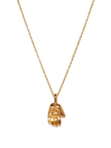 Alighieri - The Token Of Love Amulet 24kt Gold-plated Necklace - Womens - Gold