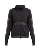 Matchesfashion.com Adidas By Stella Mccartney - Run Mesh Panel Performance Jacket - Womens - Black