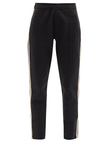 Nili Lotan X Champion - Striped Jersey Track Pants - Womens - Black