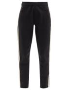 Nili Lotan X Champion - Striped Jersey Track Pants - Womens - Black