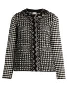 Sonia Rykiel Bead-embellished Textured-knit Jacket