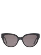 Matchesfashion.com Balenciaga - Round Acetate Sunglasses - Womens - Black