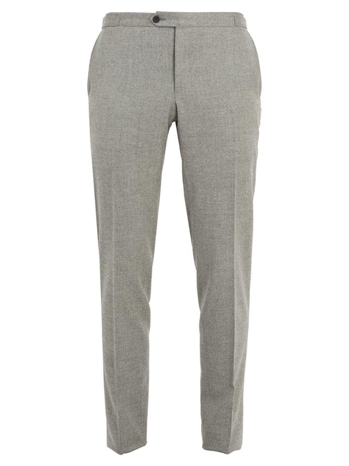 Thom Sweeney Brook Slim-leg Wool And Cashmere-blend Trousers