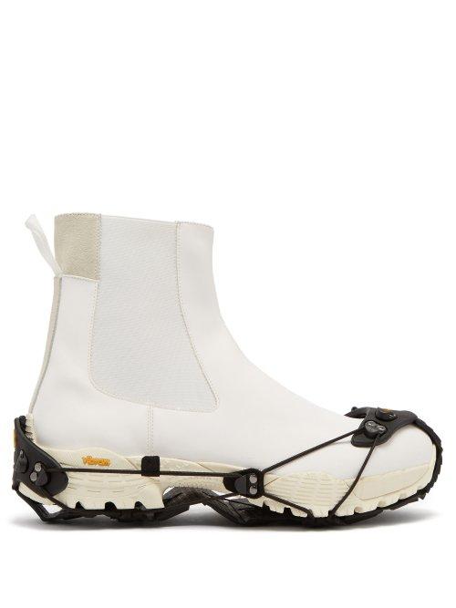 Matchesfashion.com 1017 Alyx 9sm - Detachable Harness Chelsea Hiking Boots - Mens - Cream