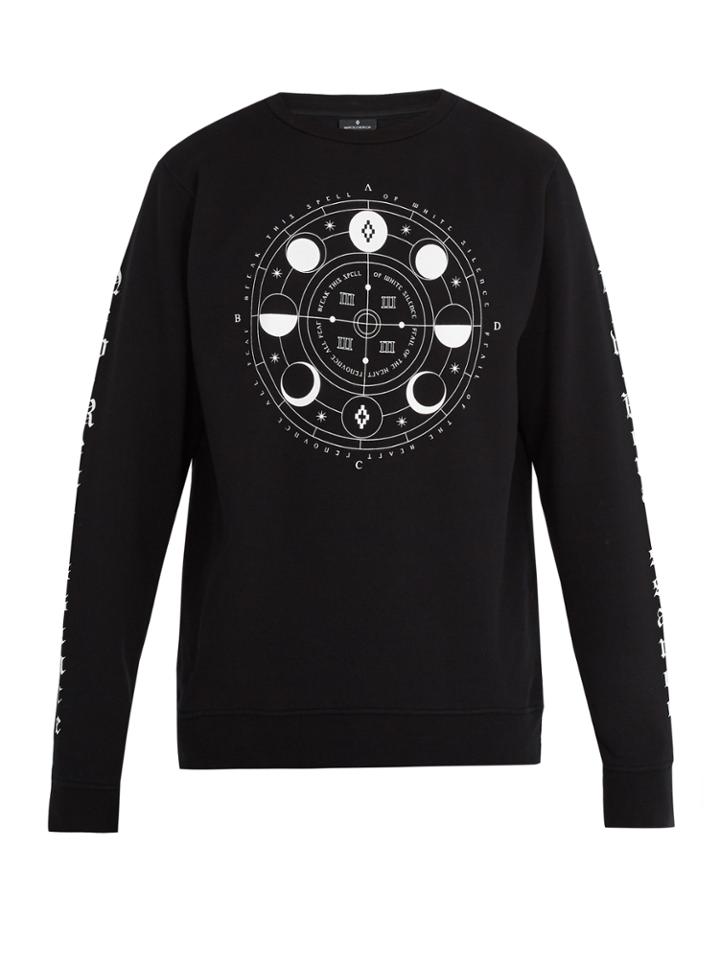 Marcelo Burlon Menel Crew-neck Cotton Sweatshirt