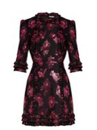 The Vampire's Wife Cate Floral Fil Coup Mini Dress
