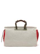 Matchesfashion.com Colville - Canvas And Leather Holdall - Womens - Beige Multi