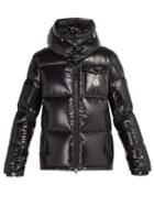 Matchesfashion.com Moncler - Montbeliard Hooded Quilted Down Jacket - Mens - Black