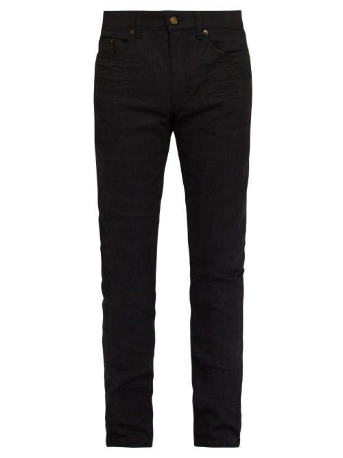 Matchesfashion.com Saint Laurent - Slim Leg Jeans - Mens - Black