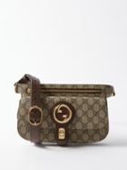 Gucci - Blondie Gg-monogram Leather-trim Belt Bag - Mens - Beige