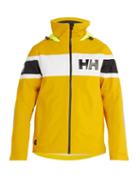 Matchesfashion.com Helly Hansen - Salt Flag Hooded Waterproof Jacket - Mens - Yellow Multi