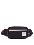 Matchesfashion.com Thom Browne - Tricolour-stripe Canvas Cross-body Bag - Mens - Black