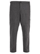 Oliver Spencer Judo Tapered-leg Cropped Wool Trousers
