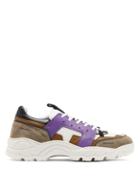 Matchesfashion.com Ami - Running Lucky 9 Low Top Trainers - Mens - Purple