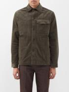 Oliver Spencer - Killard Cotton-blend Corduroy Overshirt - Mens - Green