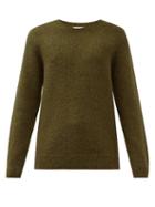 Matchesfashion.com Helmut Lang - Brushed Sweater - Mens - Khaki