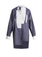 Loewe Asymmetric Bib-front Cotton Shirt